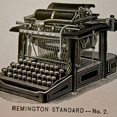 Timeline: Maquina de escribir