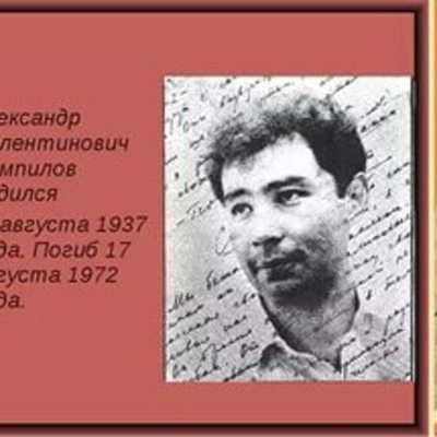 Timeline: ЛЕТОПИСЬ ЖИЗНИ И ТВОРЧЕСТВА А. ВАМПИЛОВА (1937-1972)