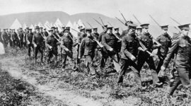 Timeline: Eix cronològic: LA PRIMERA GUERRA MUNDIAL