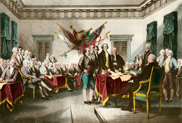 Déclaration D Indépendance Des états Unis Auteurs