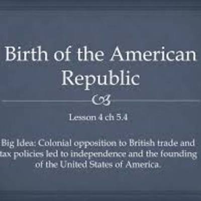Timeline: Birth of the American republic