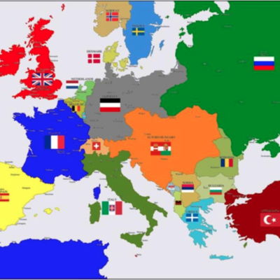 Timeline: 1. Verdenskrig