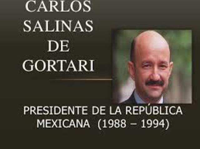 Sexenio De Carlos Salinas De Gortari media.timetoast.com