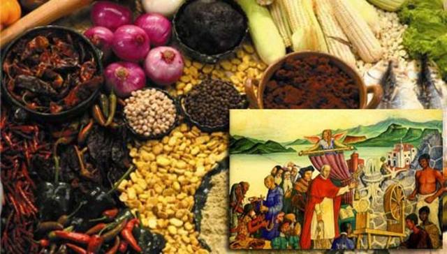 Alimentos Que Trajeron Los Españoles A Mexico www.timetoast.com