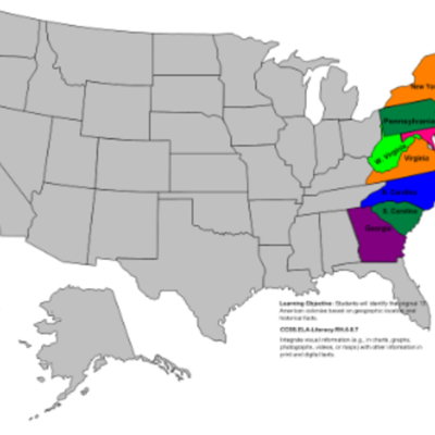 Timeline: 13 Colonies Daevon & Bailey