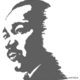 Mlk junior silhouette