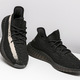 Yeezy boost 350 v2 black white shoes 2