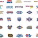 Super bowl logos