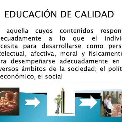 Timeline: EDUCACION DE CALIDAD