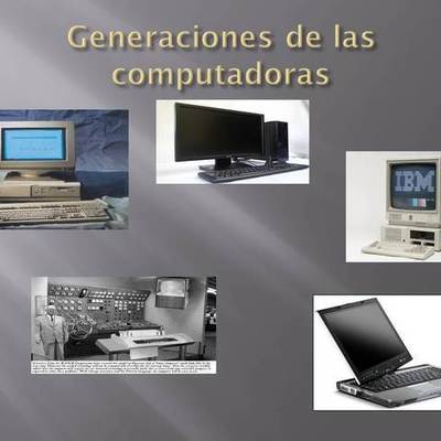 Timeline: GENERACIONES DE COMPUTADORAS