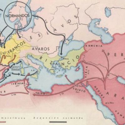 Timeline: Invansión Musulmana y Reinos cristianos.