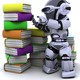 Robot con libros 1048 4551