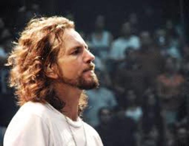 Eddie Vedder timeline | Timetoast timelines