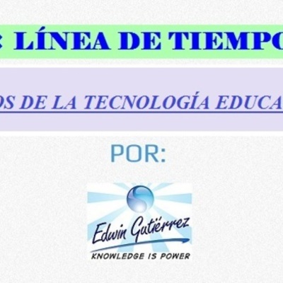 Timeline: HITOS DE LA TECNOLOGÍA EDUCATIVA