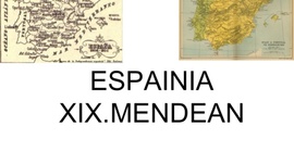 Timeline: Espainia XIX. mendean