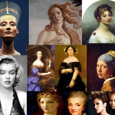 Timeline: Эволюция женской красоты.