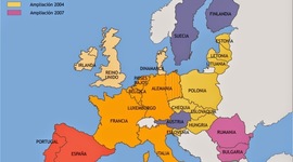 Timeline: ENTRADA DE LOS PAISES A LA UNIÓN EUROPEA