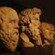 Greek philosopher busts