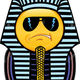 50058104 emoticon del faraon foto de archivo