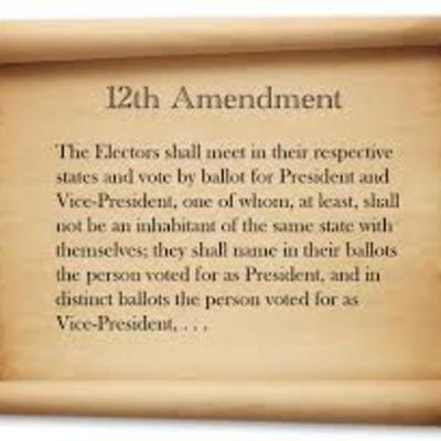 Timeline: 12th amendment history