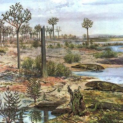 Timeline: Devonian period