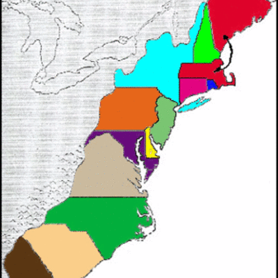 Timeline: The 13 Colonies