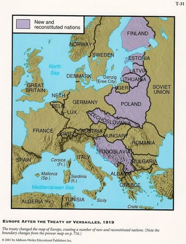 World War I, the Treaty of Versailles, and the Great Depression ...