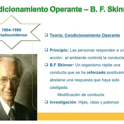 Timeline: Teoria Conductista de Skinner