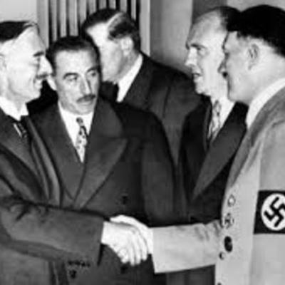 Timeline: 1938 munich pact signed giving the sudetenland