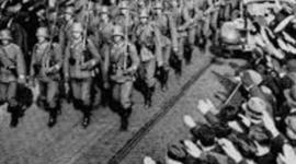 Timeline: 1936 hitler sends troops into Germany