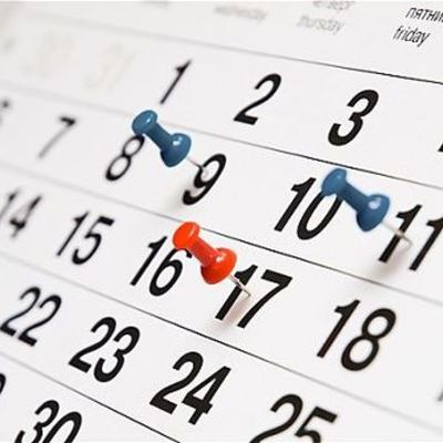 Timeline: Праздничные дни календаря.