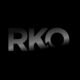 Rko logo from shadows