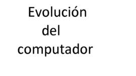 Timeline: evolución del computador