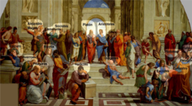 Timeline: Linea de tiempo de filosofía.