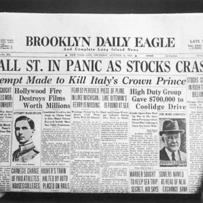 Timeline: The Great Depression by Ashley Clifton