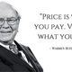 Warren buffett quote on value definition