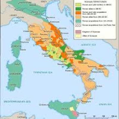 Timeline: Rome, vilage to empire
