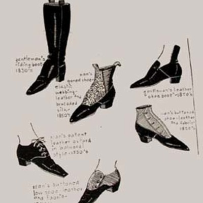 Timeline: Men's Shoes 1850-1880