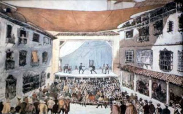 Teatro occidental timeline Timetoast timelines