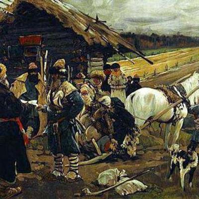 Timeline: Этапы закрепощения крестьян