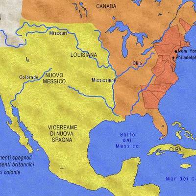 Timeline: le colonie americane