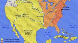 Timeline: LE COLONIE AMERICANE