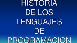 Timeline: Historia de los lenguajes de programación.
