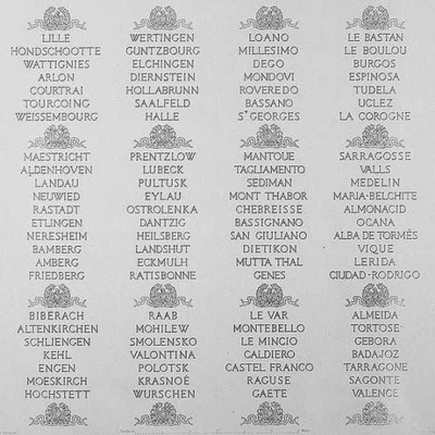 Timeline: Batalles de l'Arc del Trionf