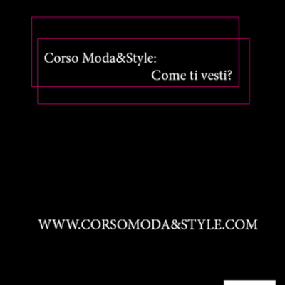 Timeline: Corso Moda&Style: come ti vesti?
