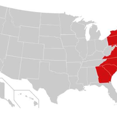 Timeline: Jackson 13 Colonies OR Colonization