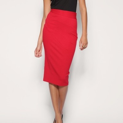 Timeline: История юбки - карандаш