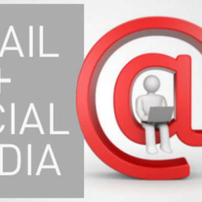 Timeline: Evolution of Email and social media