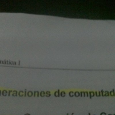 Timeline: Generación de las computadoras