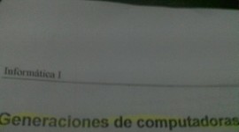 Timeline: Generación de las computadoras